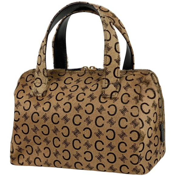 Celine Leather Tote Porcelain Bag Brown Macadam - Picture 1 of 8